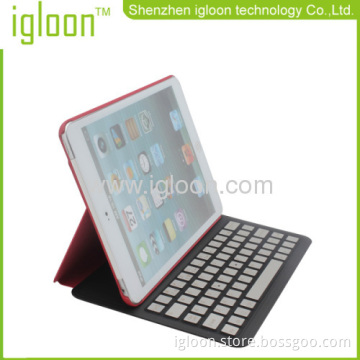Super Thin Bluetooth Keyboard Case For Ipad Mini Red 